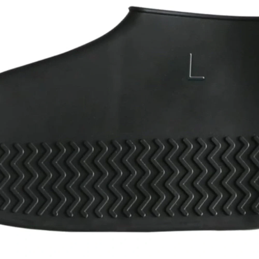 Reusable Waterproof Silicone Shoe Covers Non-Slip, Foldable, Large
